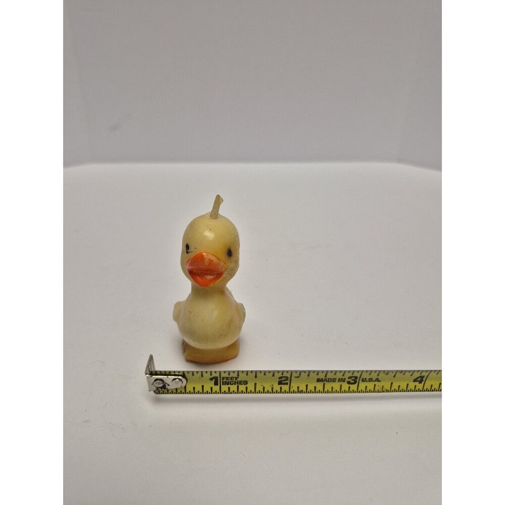 Socony-Vacuum Oil Company Yellow Duck Wax Novelty Vintage Tavern Candle